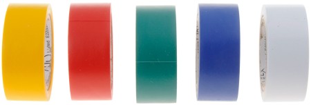 12 In. Multi-Color PVC Eletrical Tape Assortment - Dorman# 85294