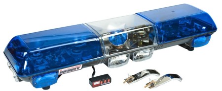 Infinity 1 Snow Plow Tow Truck Tractor Rotating Blue Light Bar Wolo, 7005-B