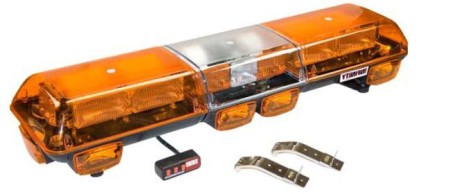 Wolo Amber Flashing Strobe Roof Light Bar Tow Truck Security Snow Plow Emergency