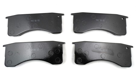 New Set of Rear Disc Brake Pads, Integrally Molded, OE, USA-Made