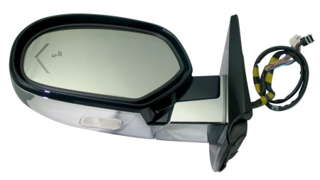 OEM Driver Side Mirror 09-14 Escalade Dark Brahma Jewel Met / Chrome DL3 UFT Z75