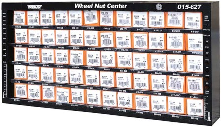 Wheel Hardware Wheel Nut Wall Mount Assortment (Dorman# 015-627)