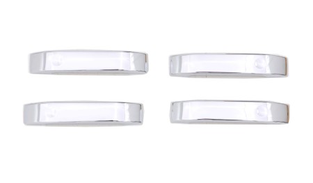 NEW CHROME DOOR LEVER COVERS-4DR - AVS# 685402