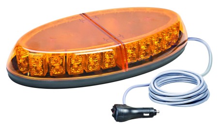 WOLO Beyond Low Profile Snow Plow Tow Truck GEN 3 LED Magnet Mount Light Amber