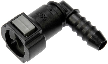 Quick Connector 10mm Steel TO 8mm Nylon 90 (Dorman# 800-172)