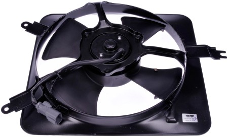 A/C Condenser Radiator Fan Assembly (Dorman 620-224) w/ Shroud, Motor & Blade