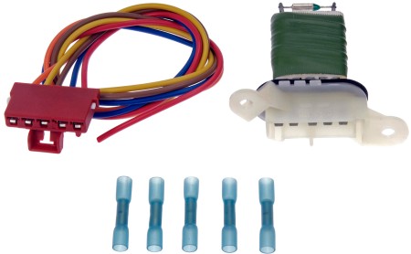 New Blower Motor Resistor Kit with Harness - Dorman 973-510