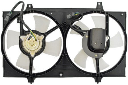 Engine Cooling Radiator Fan Assembly (Dorman 620-401) w/ Shroud, Motor & Blade