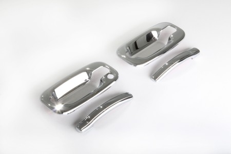 NEW CHROME DOOR HANDLE COVERS-4DR - AVS# 685206