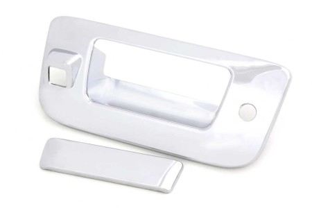 NEW CHROME TAILGATE HANDLE COVERS - AVS# 686563