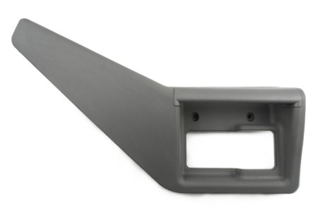 One New Interior Front Right Door Pull/Handle, Gray