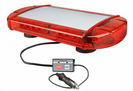 Wolo Outer Limits Red GEN 3 LED Low Profile Mini Bar Light Snow Plow Tow Truck