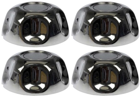Four Chrome Wheel Center Caps (Dorman# 909-041)