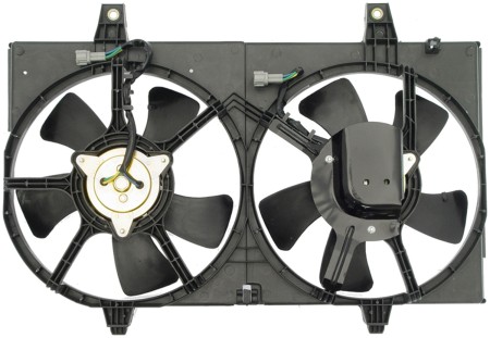 Engine Cooling Radiator Fan Assembly (Dorman 620-416) w/ Shroud, Motor & Blade