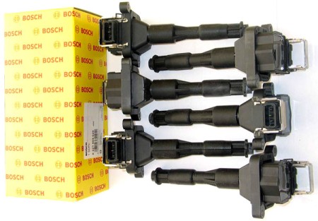 Twelve New Bosch Ignition Coils 00143 in Original Box