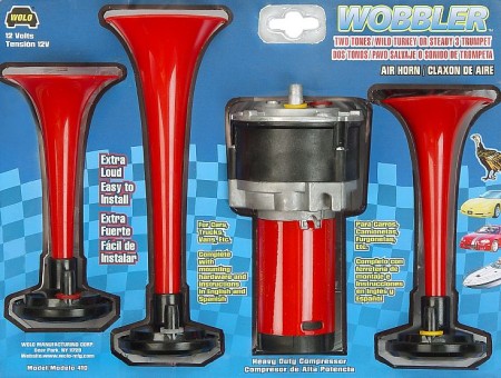 The Wobbler Wild Turkey Two-Tone Sound Horn - Wolo Model# 410