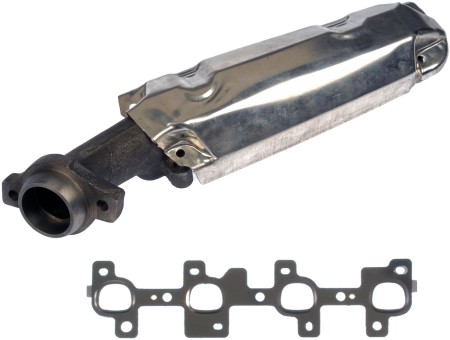 Cast Iron Exhaust Manifold w/ Hardware & Gaskets (Dorman# 674-840)