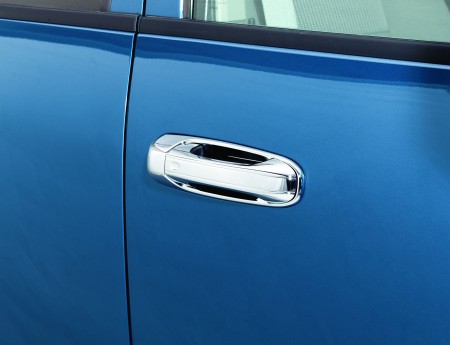 NEW CHROME DOOR HANDLE COVERS-2DR - AVS# 685208