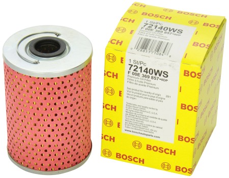 Set of 3 Bosch Original Oil Filters 72140WS fits Various Mercedez-Benz
