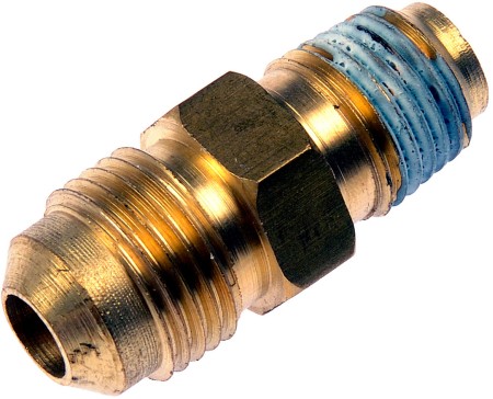 Transmission Line Connector - 1/4In. NPT x 5/8-18In. UNF - Dorman# 800-713