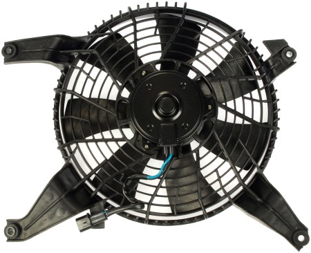 A/C Condenser Radiator Fan Assembly (Dorman 620-355) w/ Shroud, Motor & Blade