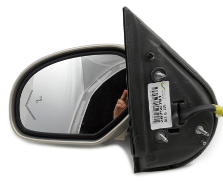 OEM DriverSide Rear View-Mirror For 09-14 Escalade Gold Mist/Chrome DL3 UFT Z75
