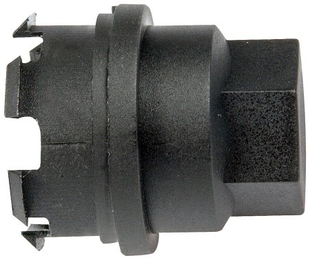 Black Wheel Nut Cover M24-2.0, Hex 19mm - Dorman# 611-617