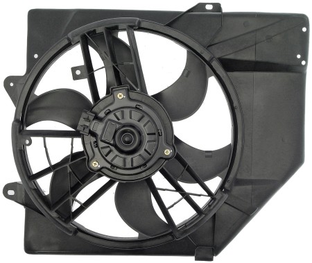 Engine Cooling Radiator Fan Assembly (Dorman 620-114) w/ Shroud, Motor & Blade