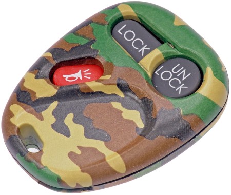 New Keyless Remote Case Replacement Green Camoflage - Dorman 13622GNC