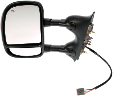 New Mirror With Smooth Cover With Signal Lamp - Dorman 955-1128