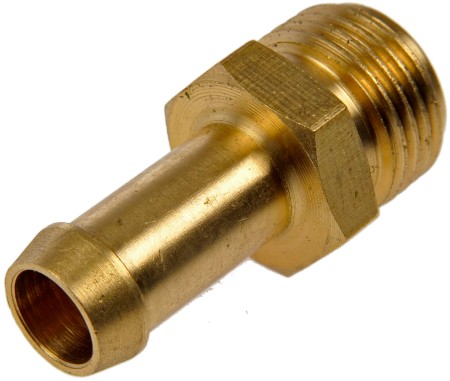 Inverted Flare Male Connector Fuel Hose Fitting 3/8"x3/8" Tube - Dorman# 785-408