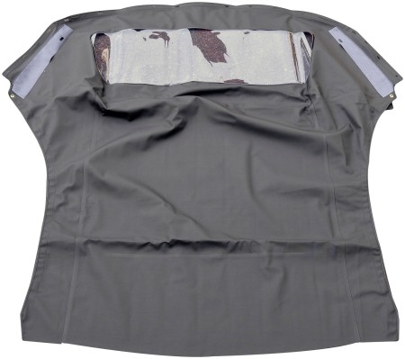 Convertible Top Black Sailcloth With Plastic Window (Power) - Dorman# 926-502