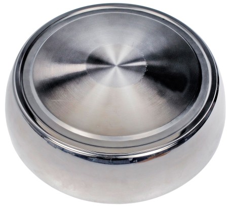 Stainless Steel with Brushed Finish Wheel Center Cap - Dorman# 909-044