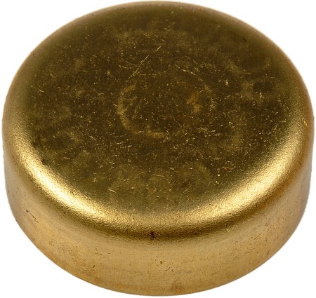 One New Brass Cup Expansion Plug 34.3mm, Height 0.497 - Dorman# 565-104.1