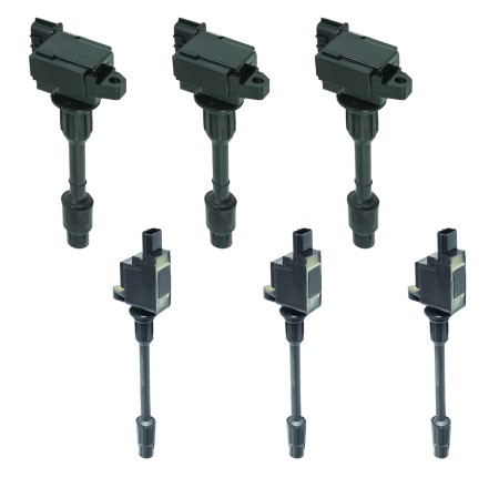 Pack of 6 New Ignition Coils: 3 Left & 3 Right Bank for 01 Nissan Maxima 3.0
