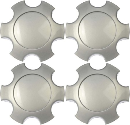 Four Silver Wheel Center Caps (Dorman# 909-110)