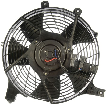 A/C Condenser Radiator Fan Assembly (Dorman 620-358) w/ Shroud, Motor & Blade