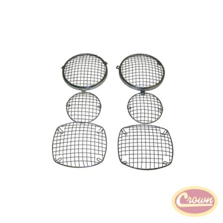 Stone Guard Set (Stainless) - Crown# RT34034