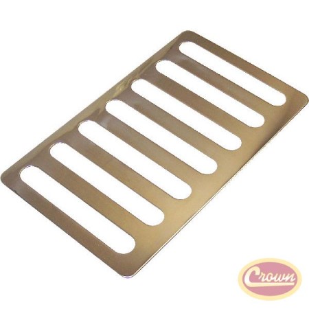 Hood Vent Cover (Stainless Steel) - Crown# RT34078