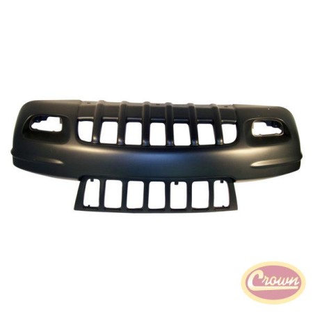 Front Bumper Fascia (Primed Black) - Crown# 5012668AA