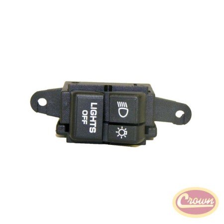 Headlamp Switch (Wrangler) - Crown# 56003119