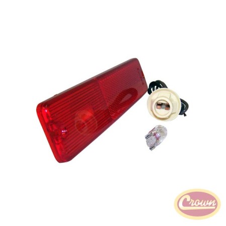 Rear Side Marker Kit (Red) - Crown# 994021K