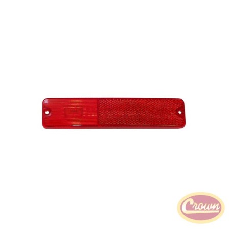 Rear Side Marker Lens (Red) - Crown# J0994021