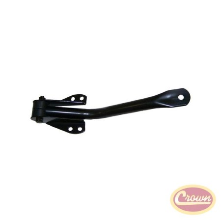 Left Side Mirror Support Arm, Black - Crown# J5455301
