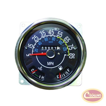 Speedometer Assembly (Miles) - Crown# J5761110