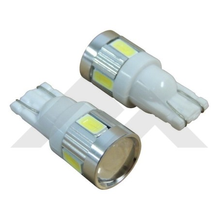 2 White LED Plasma Bulbs (194) - Crown# RT28063