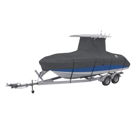 ONE NEW STORMPRO T-TOP BOAT COVER CHARCOAL - MODEL E - CLASSIC# 20-308-121001-RT