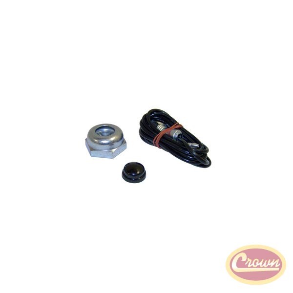Master Horn Button Repair Kit for 2-1/4 Steering Wheels Fits 60-75 CJ-3B,  5, 6, FC150, FC170