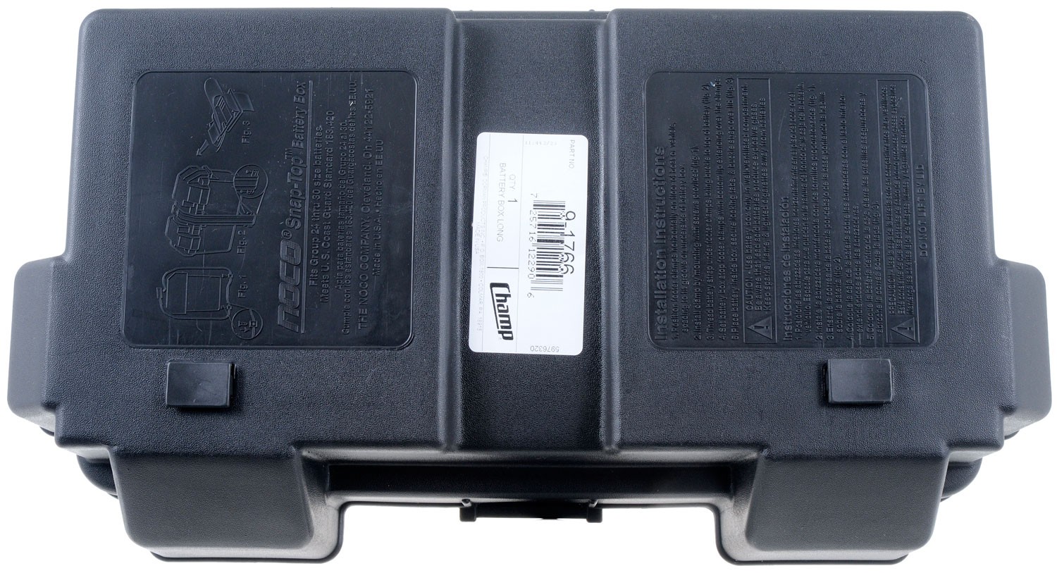 16-5/8 x 9 x 10 In. Large Battery Box Dorman - Champ Battery Box Batteries  Boxes
