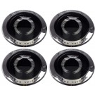 Four Chrome Wheel Center Caps (Dorman# 909-022)